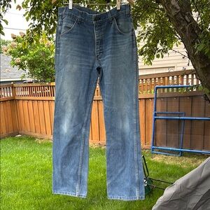 Vintage baby blue Saddle King Jeans